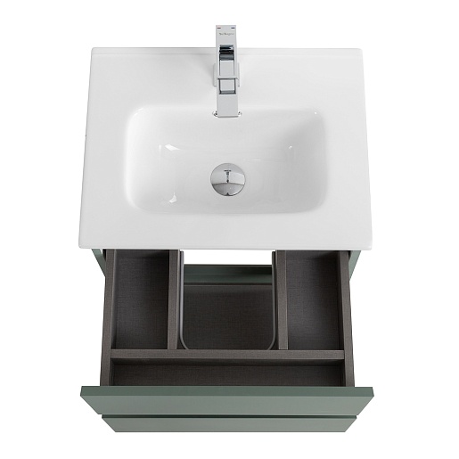 BelBagno Тумба с раковиной Kraft 39-50 подвесная Еловый матовый с раковиной BB500/390ETL – картинка-9